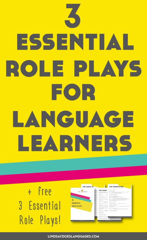 3 Essential Language Learning Role Plays for Learning Any Language Study Pack, Learn To Speak Spanish, Learning Languages Tips, Foreign Language Learning, French Language Learning, Spanish Language Learning, Learning Italian, Learn German, Language Learners