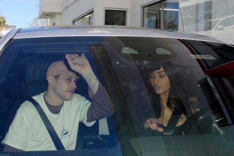 KIM Kardashian and Pete Davidson were spotted on a casual In N Out date in the reality star’s $285K Mercedes-Maybach. The Keeping Up With the Kardashians star, 41, and her Saturday Night Live star beau have been locked in a nasty feud with Kanye West. Kim and Pete popped into In N Out after visiting […] Pete And Kim, Kim Kardashian And Pete Davidson, Custom Mercedes Benz, Custom Mercedes, In N Out Burger, America Party, Kanye West And Kim, Brown Long Sleeve Shirt, Mercedes Benz Maybach