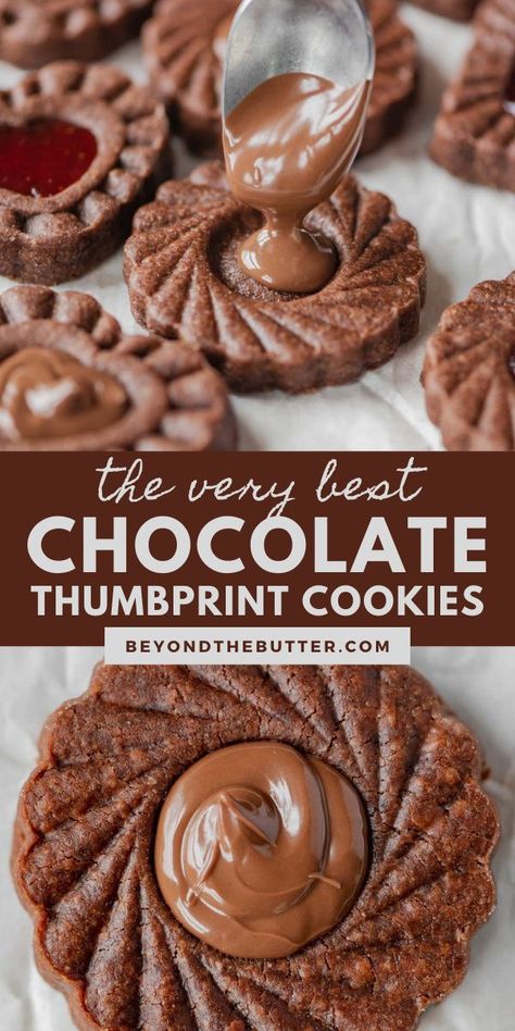 Center Filled Cookies, Chocolate Cookie Filling, Mold Cookies Recipe, Molded Cookies Recipes, Cookies To Impress, Cookie Stamp Cookies, Biscuit Cookies Recipe, Chocolate Butter Cookies, Stamped Cookies Recipe