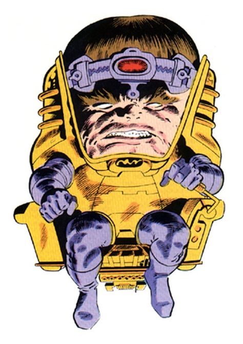 M.O.D.O.K. (acronym for "Mobile Organism Designed Only for Killing") is a fictional character, a supervillain in the Marvel Comics universe. Created by Stan Lee and Jack Kirby he first appeared in Tales of Suspense #93 in 1967. Average technician George Tarleton found his fate forever changed thanks to a random selection by his boss, the Scientist Supreme of A.I.M., who needed a unique, bio-engineered “living computer” in order to plumb the mysteries of the Cosmic Cube. Tarleton was subjecte... Psionic Powers, Captain America Villains, Book Villains, Dr Octopus, Comic Book Villains, Wonder Man, Comic Villains, The Scientist, Marvel Villains