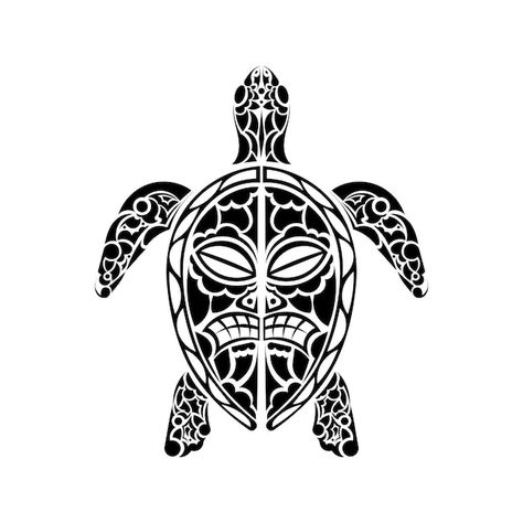 Polynesian Turtle Tattoo Design, Polynesian Turtle Tattoo, Tattoos Turtle, Turtles Tattoo, Hawaiian Turtle Tattoos, Tattoo Turtle, Hai Tattoo, Tortoise Tattoo, Turtle Tattoos