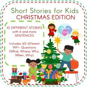 Boom Cards - Short Stories for Kids (Christmas Edition) Short Christmas Stories For Kids, Christmas Short Stories, Speech Teletherapy, Christmas Stories For Kids, Short Play, Short Stories For Kids, Christmas Play, Christmas Story, Boom Cards