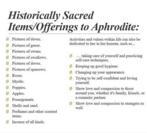 Aphrodite Devotional Acts, Aphrodite Herbs, Aphrodite Offering Ideas, Aphrodite Deity Work, How To Pray To Aphrodite, Worshipping Aphrodite, Aphrodite Ritual, Working With Aphrodite, Aphrodite Witchcraft