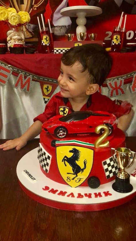 Ferrari Theme Cake, Ferrari Cakes For Boys, Lamborghini Cakes For Boys, Ferrari Birthday Cake, F1 Cake, Lamborghini Cake, F1 Fashion, Ferrari Cake, Ferrari Party