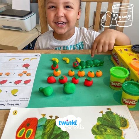 Teaching Addition, Addition Activities, Playdough Activities, Math Questions, Simple Math, The Very Hungry Caterpillar, Question Paper, Free Teaching Resources, Math Addition