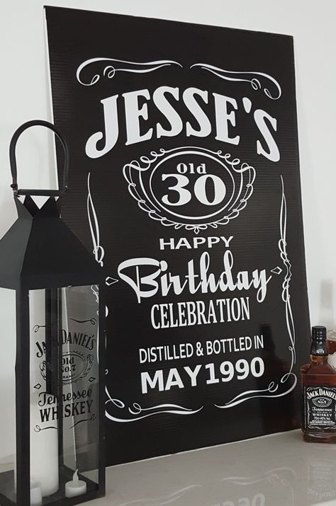 Jack Daniel Party Theme, Jack Daniels Birthday Party Decorations, Jack Daniel Birthday Party Ideas, Jack Daniels Party Theme Decoration, Jack Daniels Themed Birthday Party, Jack Daniels Birthday Theme, Jack Daniels Party Theme, Aged To Perfection Party Theme, 30th Birthday Party Centerpieces