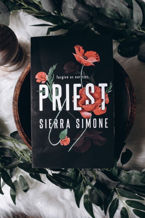 Priest Sierra Simone Book, Priest Sierra Simone, Mm Romance Books, Sierra Simone, Nobody Nobody, Bookstagram Ideas, Bloom Book, Booktok Books, Dark Books