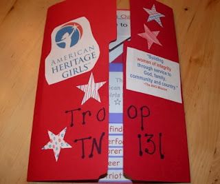 Lapbook for joining award American Heritage Girls Ahg Explorers, Ahg Tenderheart, American Heritage Girls Pathfinders, American Heritage Girls Tenderheart, Ahg Crafts, Ahg Pathfinders, American Heritage Girls Badge, American Heritage Girls Ahg, Ahg Badge