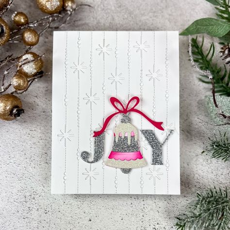 Nordic Ornaments, Spellbinders Christmas Cards, Pink Christmas Cards, Greetery Cards, Bee Christmas, Bee Stamp, Die Cut Christmas Cards, The Greetery, Happy Friday Friends