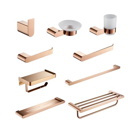 304 Stainless Steel Modern Luxury Brushed Matte Black Gold Hotel Bathroom Bath Accessories Hardware Sets - Buy Rose Gold Knurling Design Bathroom Accessories Hardware Sets,Bathroom Hardware Sets,Modern Chrome Modern Sanitary Fittings Bathroom Accessories Set Product on Alibaba.com Bathroom Accessories Set, Bathroom Hardware Set, Hotel Bathroom, Design Bathroom, Bathroom Accessory Set, Bathroom Bath, Accessories Set, Bathroom Hardware, Bathroom Faucets