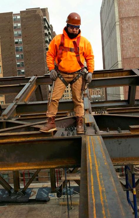 ironworker tough Gifts For Construction Workers, Weld Table, Steel Erectors, Iron Workers, Iron Worker, Warehouse Worker, Steel Bridge, Steel Worker, Structural Steel