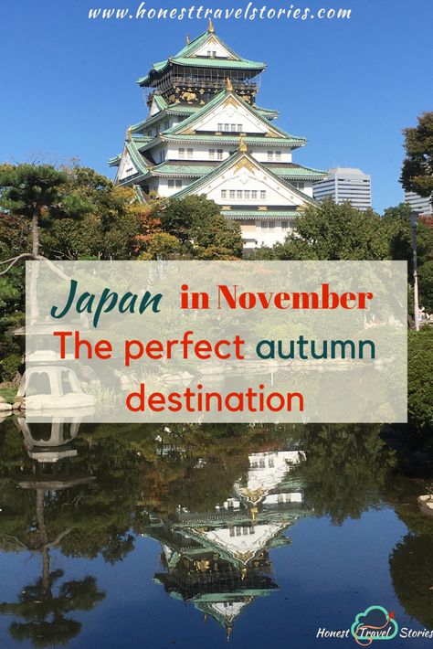 Thinking of going to Japan in November? Great, as Japan is the perfect autumn destination! Read here what is the weather like, what should you wear, what to do and which places to visit in Japan in November. Need reasons to visit Japan in November? I have all of them covered in this helpful guide. What to do in Tokyo, Osaka, Kyoto, Nikko, Hiroshima or Nara in autumn? November in Japan is a magical time and you'll fall in love with the awesome fall foliage! #japannovember #visitjapan #japanguide Japan In November, Places To Visit In Japan, Japan November, Going To Japan, Tokyo Osaka, Autumn November, Japan Autumn, Autumn Travel, Japan Guide