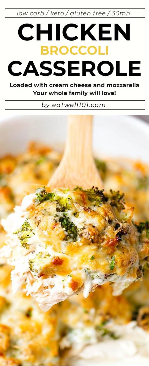 Broccoli Chicken Casserole With Cream Cheese And Mozzarella, Shredded Chicken Broccoli Casserole, Thm Chicken Recipes, Chicken Casserole Broccoli, Keto Broccoli Chicken Casserole, Casserole Broccoli, Broccoli Chicken Casserole, Potatoes Skillet, Chicken Casserole Recipe