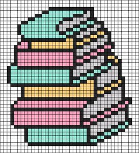 Alpha pattern #98644 | BraceletBook Book Alpha Pattern, Book Pixel Art, Crochet Graphic, Book Blanket, Crochet Wall Art, Baby Cross Stitch Patterns, Pixel Art Templates, 8bit Art, Pixel Crochet