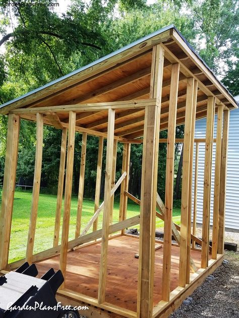 Small Shed Plans, Small Shed, Diy Storage Shed Plans, Lean To Shed Plans, Backyard Storage Sheds, Diy Storage Shed, Wood Shed Plans, Lean To Shed, Simple Shed