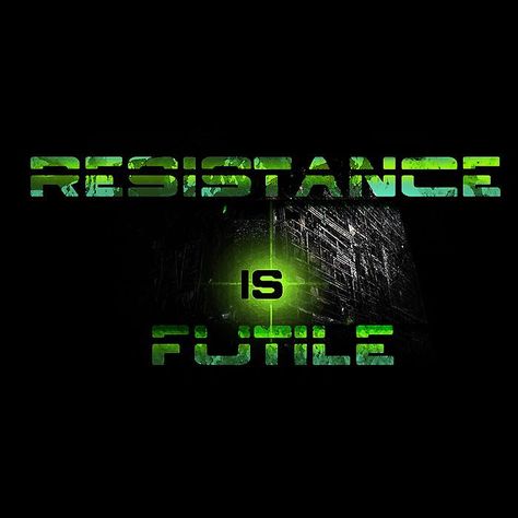 Resistance is futile Star Trek Borg, Graphic Star, The Borg, Fandom Star Trek, Electronics Wallpaper, Star Trek Wallpaper, Resistance Is Futile, Inspector Gadget, Paper Writing