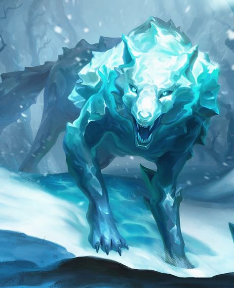 Ice Wolf, Wolf Character, Art Male, Alpha Wolf, Monster Design, Wolf Art, Wolves, Character Design Inspiration, Slime