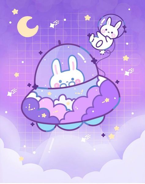 Space Cute Art, Space Cute Drawing, Kawaii Space Aesthetic, Alien Cute Drawing, Space Aesthetic Cute, Cute Space Aesthetic, Pastel Space Aesthetic, Space Kawaii, Kawaii Galaxy