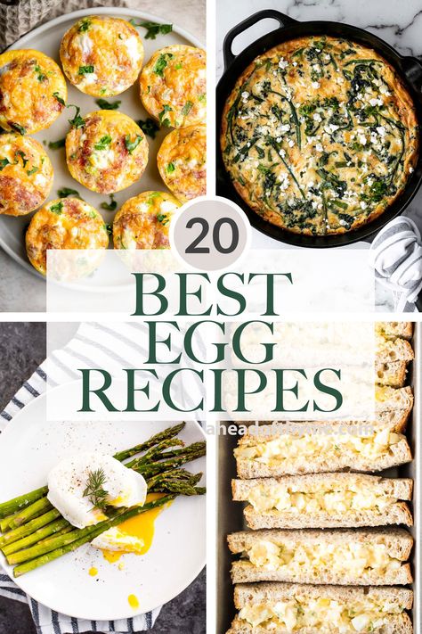 Farm Fresh Egg Recipes, What To Make With Eggs, Egg Dishes For Dinner, Eggs Poached, Vegetarian Dumpling, Best Egg Recipes, Scrambled Eggs With Spinach, Eggs Scrambled, Breakfast Potato Casserole