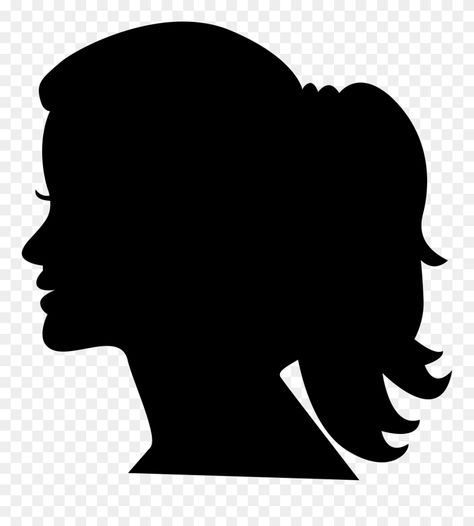 Side View Face, Ursula Svg, Face Silhouette, Side View, Pin It, Human Silhouette, For Free, Clip Art, Art