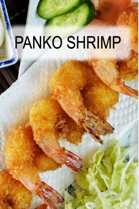 Panko Crusted Shrimp, Panko Fried Shrimp, Shrimp Panko, Panko Shrimp, Panko Recipes, Asian Stir Fry Recipe, Tempura Recipe, Fried Shrimp Recipes, Fried Recipes