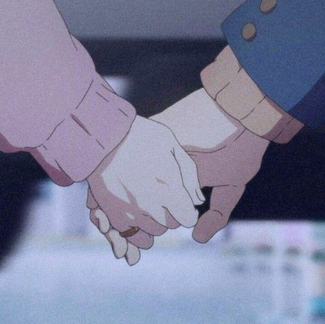 Gosh. These people are staring at us, mind yall business. Aesthetic Holding Hands, 90s Anime Aesthetic, Anime Hands, Anime Head, Cute Couple Art, Anime Pics, 90s Anime, Anime Aesthetic