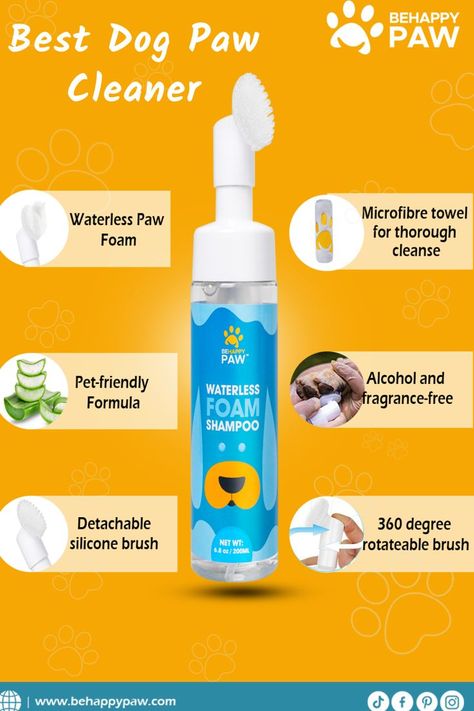 Best Dog Paw Cleaner Dog Paw Cleaner, Dog Paw Care, Itchy Skin Relief, Natural Pet Care, Paw Care, Paw Cleaner, Dog Health Tips, Dog Shampoo, Pet Paws