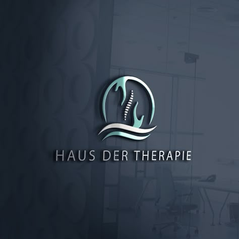 Create a modern logo for a physiotherapy practice with (medical) fitness studio by MNK Design Physiotherapy Logo Design Ideas, Chiropractic Logo, Studio Logo Design, Dark Neutrals, Doctor Logos, Massage Logo, Medical Office Design, Physiotherapy Clinic, Clinic Logo