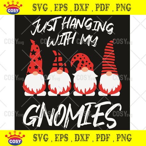 Just Hanging With My Gnomies SVG Files Silhouette DIY Craft Check more at https://cosysvg.com/product/just-hanging-with-my-gnomies-svg-christmas-svg-gnomies-svg-5308/ Hanging With My Gnomies, Bat Svg, Silhouette Diy, Tree Svg, Svg Christmas, Christmas Svg, Palm Tree, Baseball Bat, Svg Files