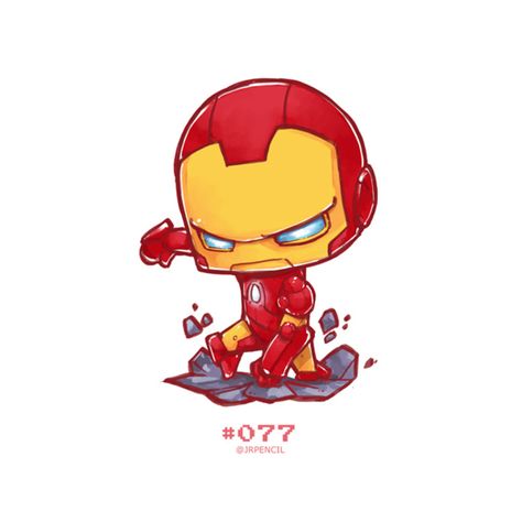 Jr Pencil, Iron Man Drawing, Chibi Marvel, Timelapse Video, Marvel Tattoos, Iron Man Art, Marvel Drawings, Pahlawan Marvel, Pahlawan Super