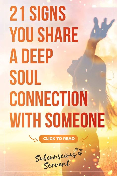 Do you feel like you share a deep soul connection with someone? Here are 21 signs that will confirm your suspicions. These connections are rare and special, so cherish the ones you have. Undeniable Connection Quotes, Deep Soul Quotes Spiritual, Deep Connection With Someone, Rare Connection Quotes, Quotes About Soul Connections, Deep Soul Connection Quotes, Instant Connection Quotes, Soul Connection Quotes, Souls Connecting