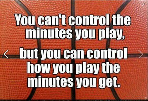 So true. Players start playing your best and using your head and let the coach decide. Stop complaining Ball Quotes, Basketball Quotes Inspirational, Balls Quote, Basketball Motivation, Inspirational Sports Quotes, Athlete Quotes, Basketball Tricks, Volleyball Quotes, Basketball Workouts