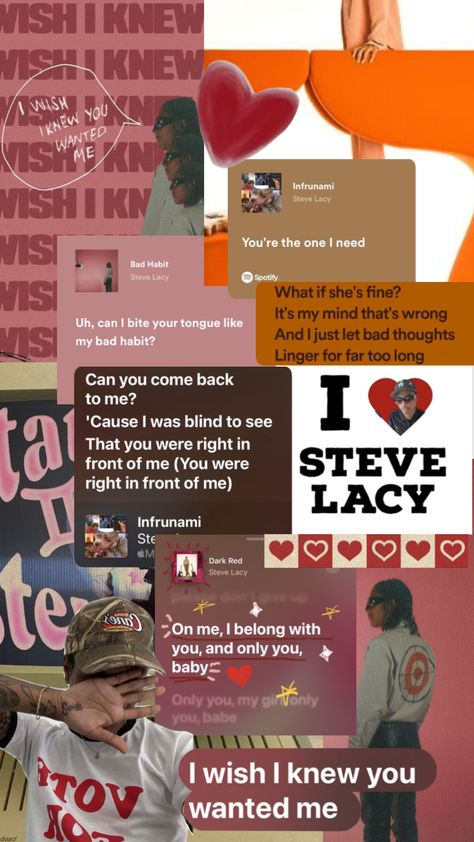 Steve Lacy Collage, Steve Lacy Aesthetic Wallpaper, Collage Album Cover, Steve Lacey, Clear Phone Case Design, Aesthetic Shuffles, Album Cover Wallpaper Collage, Moodboard Collage, Black Couple Art