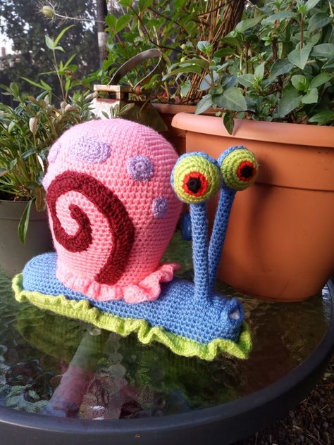 Free form crochet Gary The Snail, Free Form Crochet, Form Crochet, Crochet Hats, Arts And Crafts, Crochet, Hats, Art