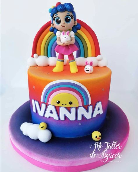 Rainbow Kingdom Cake, True And The Rainbow Kingdom, Rainbow Kingdom, Baby Birthday Party Theme, Dessert Cups Recipes, Rainbow Party Decorations, Paris Birthday, Wild One Birthday Party, Paw Patrol Birthday Party