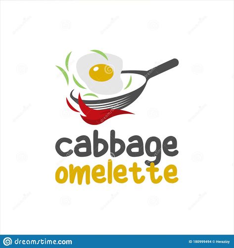 Food Restaurant Logo, Street Food Restaurant, Idea Illustration, Cook Eggs, Egg Vector, Logo Graphic Design, Restaurant Logo, Picsart Background, Logo Restaurant