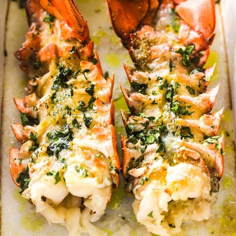 Lobster Recipes Dinners, Spiny Lobster Recipe, Oreganata Recipe, Easy Seafood Dinner, Lobster Tail Recipe, Lobster Recipe, Lobster Dishes, Lobster Recipes Tail, Thanksgiving 2023