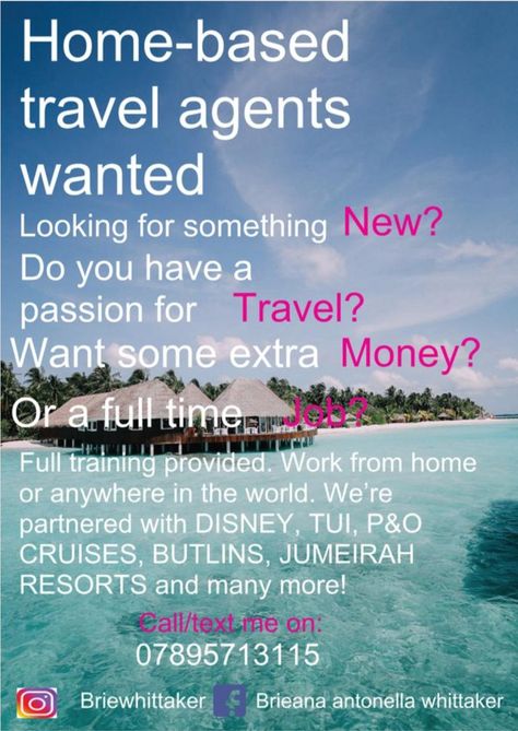 Become A Travel Agent From Home, Travel Agents Wanted, Top 10 Reasons To Use A Travel Agent, Become Travel Agent, Reasons To Use A Travel Agent, Why Use A Travel Agent, Independent Travel Agent, Work From Home Opportunity, Travel Affiliate Programs