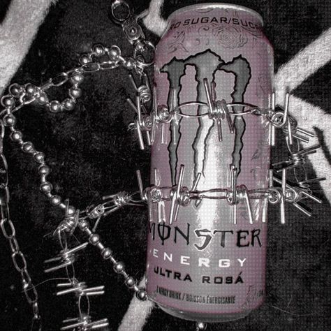 Monster Crafts, Emo Pfp, Monster Can, Monster Energy, Grunge Aesthetic, Energy Drink Can, Canning, Quick Saves