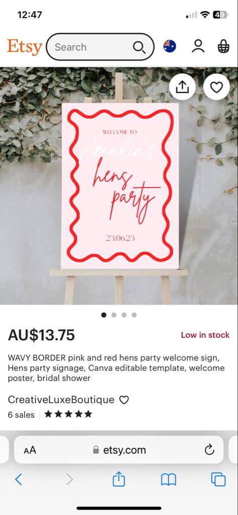 Hens Party Sign, Hens Signage, Mardi Grad, Red Hen, Party Names, Hens Party, Red Party, Welcome Poster, Party Sign