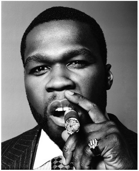 2000s Portrait, Iconic Black And White Photos, Famous Cigars, Hyperrealism Paintings, Big Painting, Famous Portraits, Fifty Cent, Gangsta Rap, Realistic Paintings