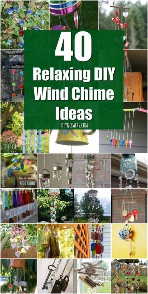 40 Relaxing Wind Chime Ideas To Fill Your Outdoors With Beautiful Sounds {Unique Ideas with Tutorial Links} Crafts Using Metal Washers, Unusual Diy Crafts, Making Wind Chimes How To, Used Bic Lighter Crafts Diy, Glass Bottle Wind Chimes Diy, Diy Outdoor Solar Lighting Ideas, Bamboo Diy Projects, Bead Suncatcher Diy, What To Do With Beads