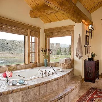 Bathroom Hot Tub, Hot Tub Pictures, Tub Pictures, Tub Bathroom Ideas, Hot Tub Ideas, Hot Tub Room, Tub Ideas, Room Idea, Bathroom Designs