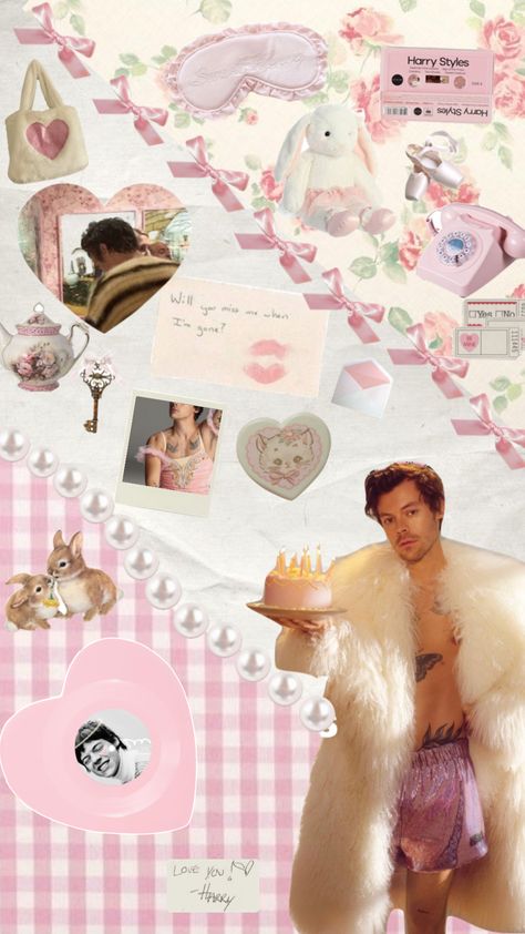 harry styles for rolling stone uk 🎀🩰💒 #moodboard #aesthetic #harrystyles #harry #coquette #coquetteaesthetic 3d Harry Styles, Harry Styles Coquette, Collage 3d, Coquette Wallpaper, Moodboard Aesthetic, Spin Out, Rolling Stone, Rolling Stones, Harry Styles