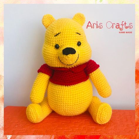 Winnie The Pooh Crochet Patterns Free Amigurumi, Winnie The Pooh Crochet, Winnie Poo, Diy Crochet Amigurumi, Pooh Characters, Crochet Towel Topper, Crochet Towel, The Octopus, Crochet Amigurumi Free Patterns