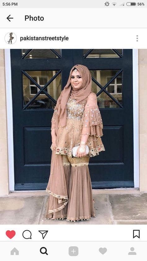 Grara Dress, Dress With Hijab, Pakistan Street, Pakistan Street Style, Pakistani Formal Dresses, Hijab Designs, Indian Bride Outfits, Pakistani Fashion Casual, Pakistani Wedding Outfits