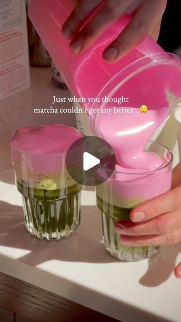 BEAUTIFUL CUISINES on Instagram: "Calling all matcha lovers in Montreal! @j3ss.food shows us the legendary Freddo Matcha Amour from Café Alphabet! 🇨🇦💕 

This limited-edition drink might not be on the permanent menu, but its vibrant pink foam and delicious matcha base are enough to make your taste buds water! 🍵 The Freddo (“cold” in Greek) is all about the perfect mix from the rich matcha and the frothy, textured cold foam on top.

Who else thinks Cafe Alphabet needs to bring this back to the menu? 💚

📽 @j3ss.food 
📍 @alphabet.cafe, Montreal, Canada 
🎶 Carlos Campos - Param-Pam-Pam
#beautifuldestinations #beautifulcuisines #matchalover #coffeeshop" Matcha Theme, Starbucks Matcha Latte With Strawberry Cold Foam, Pink Matcha, Pink Drink With Matcha Cold Foam, Matcha And Pink Drink, Matcha Sweet Cream Cold Foam, Matcha Mixed Drink, Cha Cha Matcha Nyc, Matcha Latte