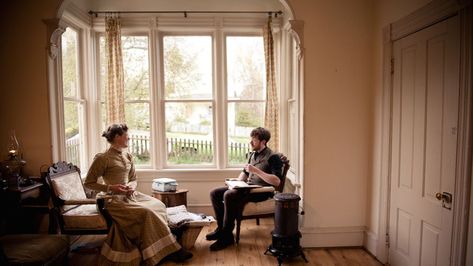 My husband and I dress, eat, travel, and live like it's still the 19th century. Here's what it's taught us about the 21st. Parlor Room, Victorian Parlor, Victorian Life, Good News Stories, Gif Disney, The Victorian Era, Vintage Life, Edwardian Era, Interesting Articles