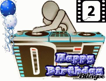 Dj Happy BIrthday GIF - Dj HappyBIrthday HBD - Discover & Share GIFs Happy Birthday Dj Music, Happy Bday Man, Happy Birthday Music Notes, Happy Birthday Dj, Dj Pics, Happy Birthday Gif, Birthday Cake Gif, Happy Birthday Music, Happy 11th Birthday