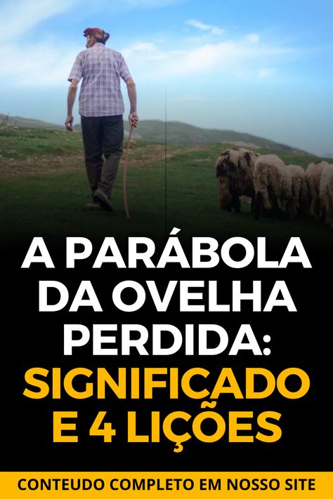 Neste artigo, vamos explorar a jornada da ovelha perdida e a atitude do pastor, bem como as lições que podemos aprender com essa história atemporal. Gostou do tema? Então vamos juntos aprender sobre esta parábola contada por Jesus. Jesus, Instagram